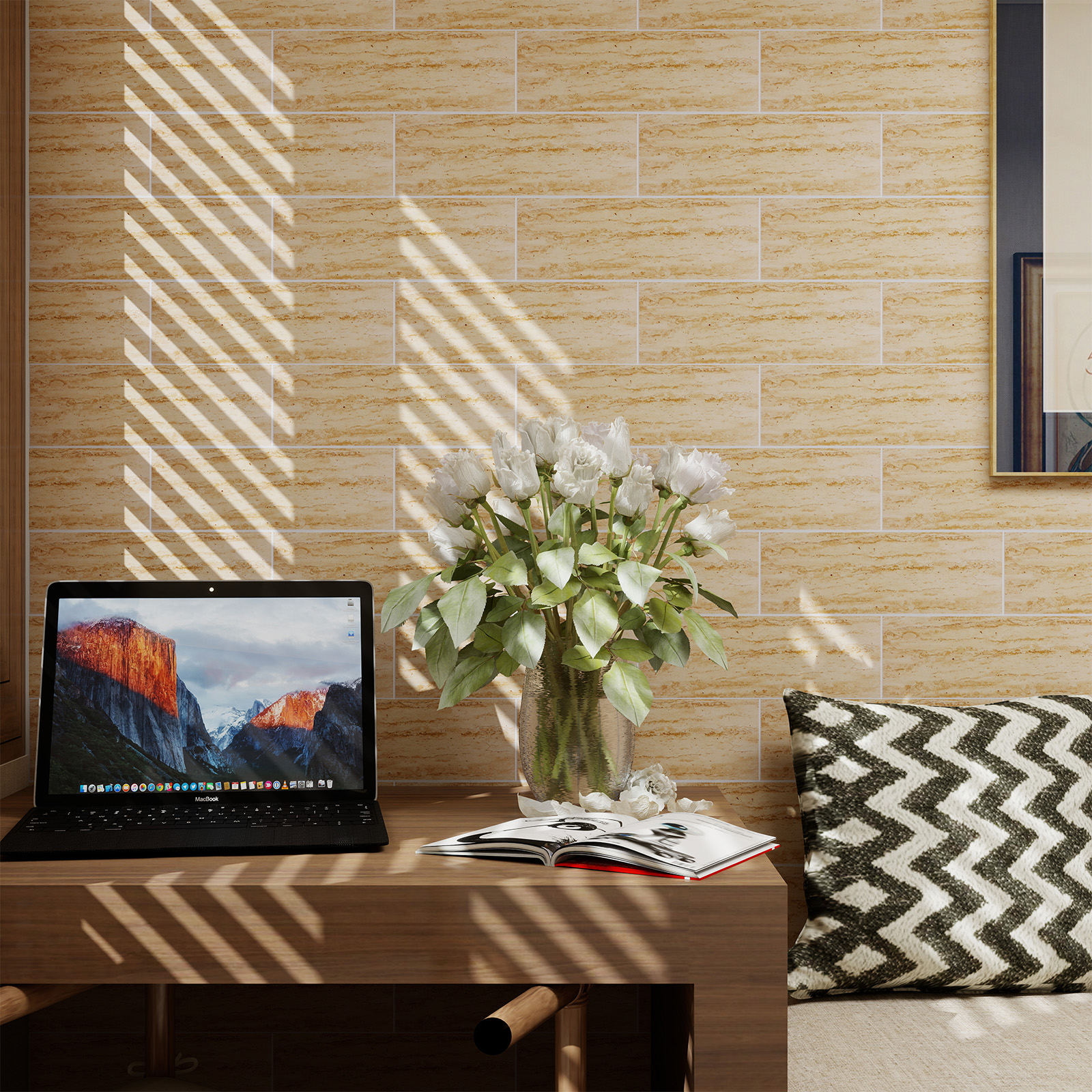 SPC Tiles room scene