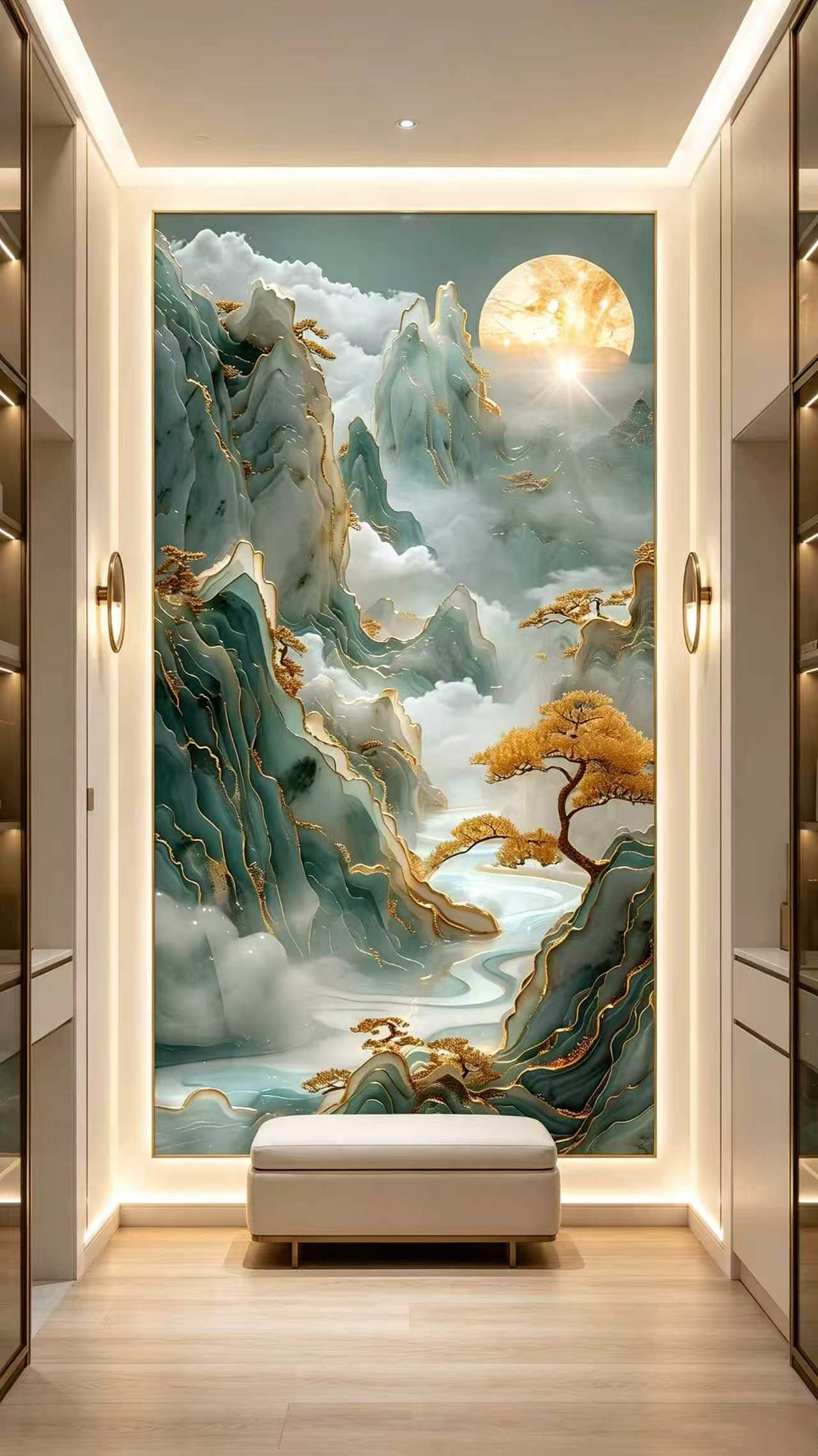 Embossed Series room scene