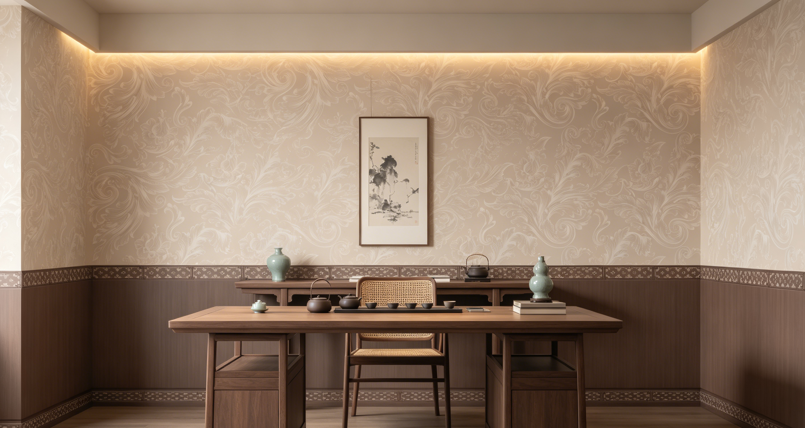 Murals room scene