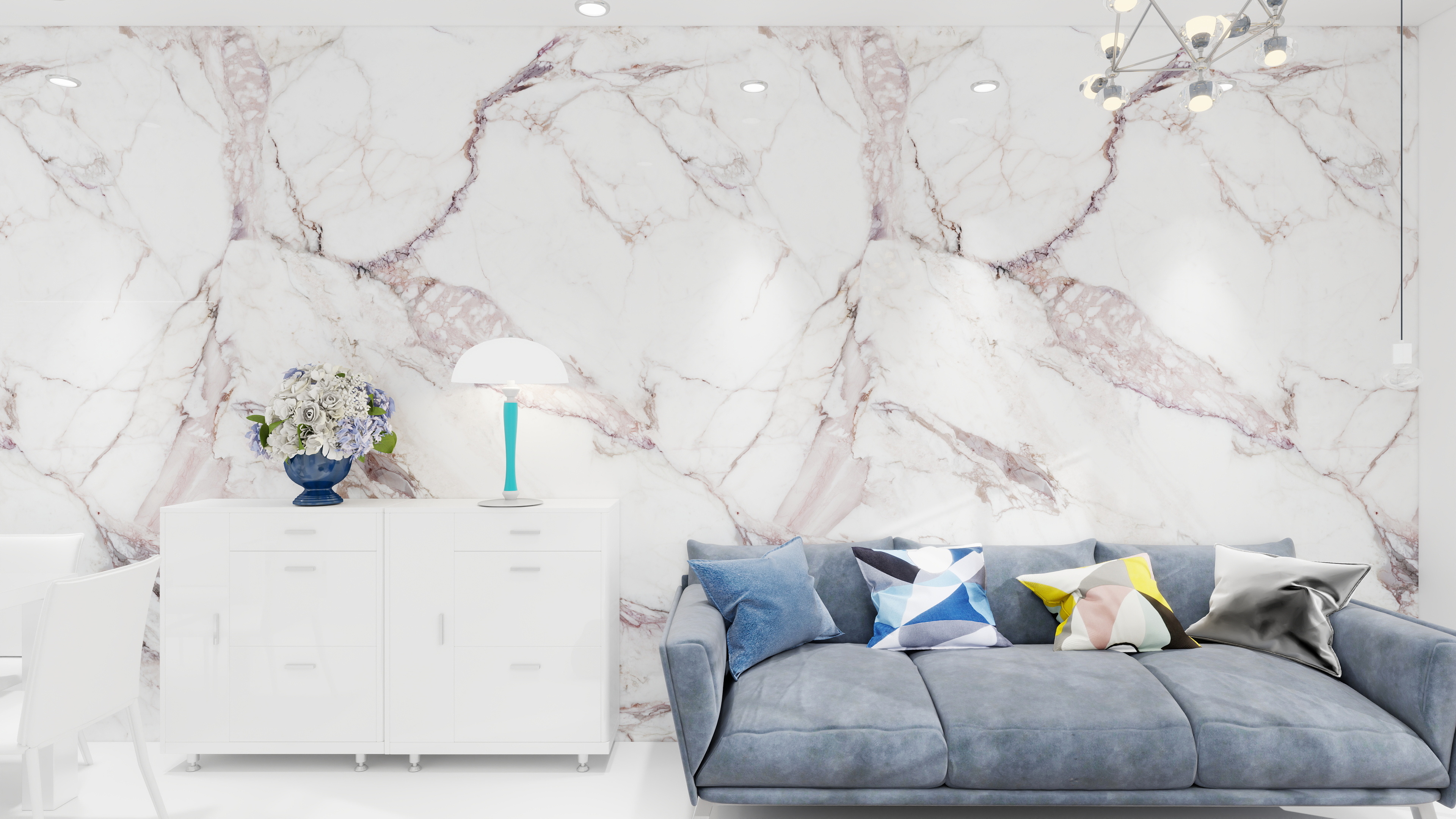 Stone Pattern room scene