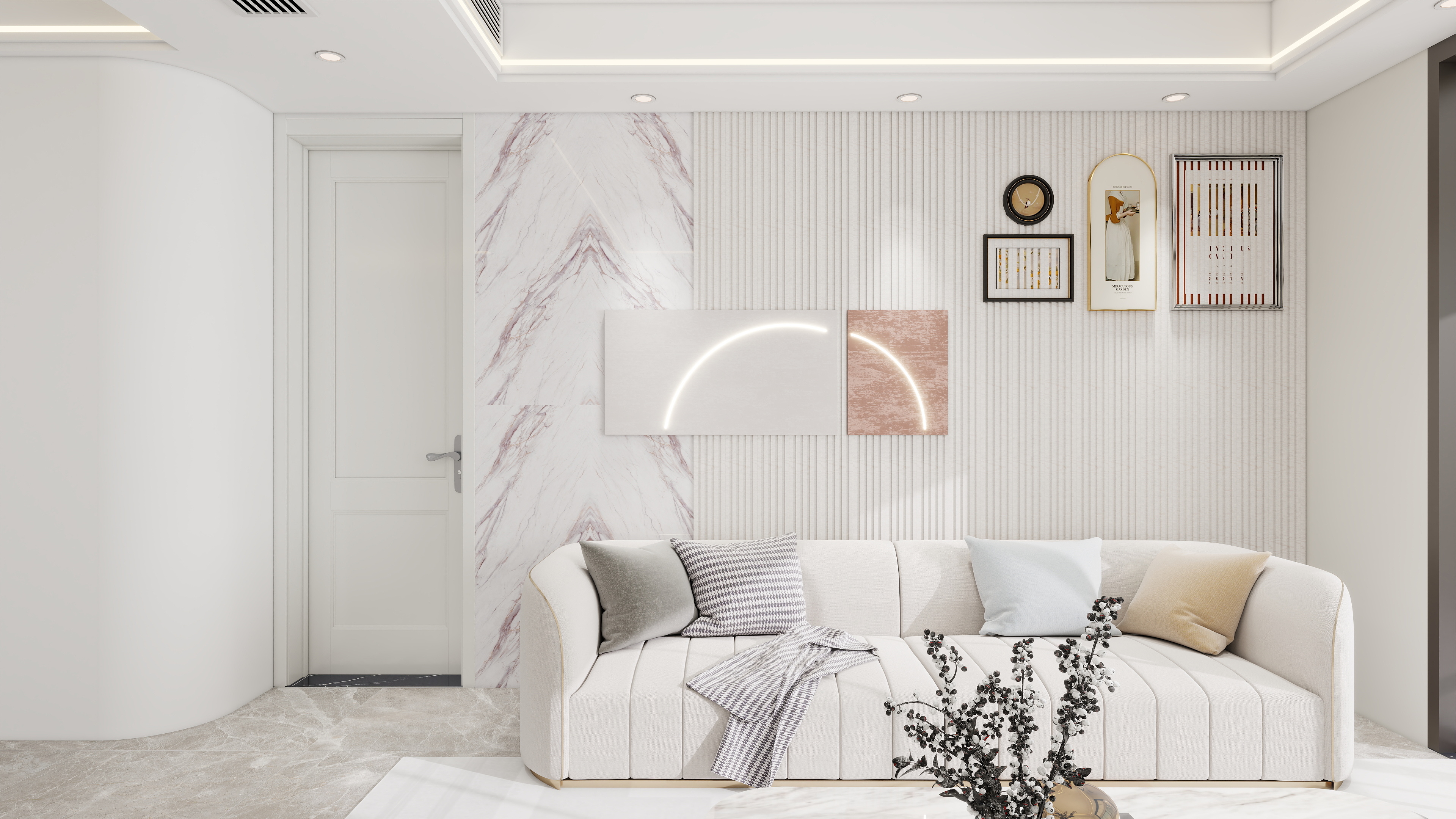 Stone Pattern room scene